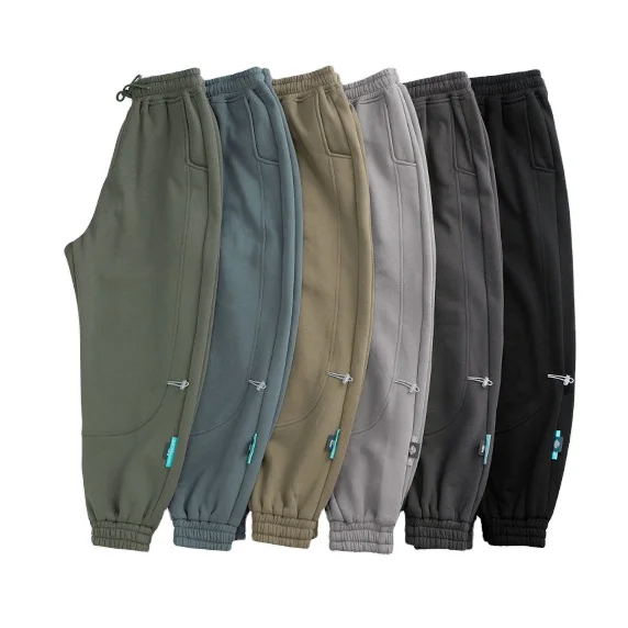 HY-JZ-Plush trousers Unisex Casual Sports fleece sweatpants joggers good quality fleece Ins fashion middle waist streetwear, Multi colors
HY-JZ-Plush trousers Unisex Casual Sports fleece sweatpants joggers good quality fleece Ins fashion middle waist streetwear, Multi colors