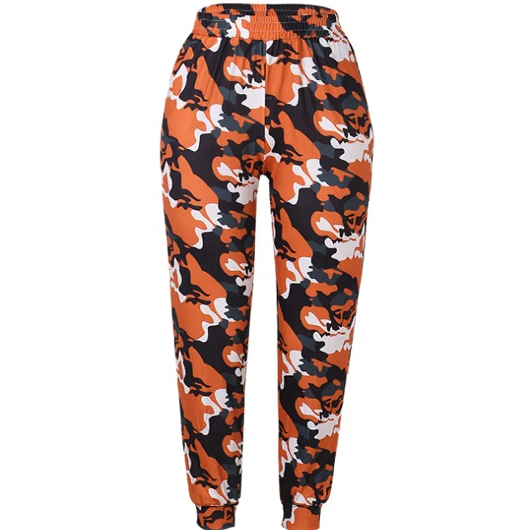 Autumn new design woman casual fashionable printed loose high waist pant for sale, Picture
Autumn new design woman casual fashionable printed loose high waist pant for sale, Picture