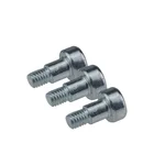 Hex Socket Screws China Wholesale Carbon Steel White Zinc Plated Hex Socket Head Shoulder Screws