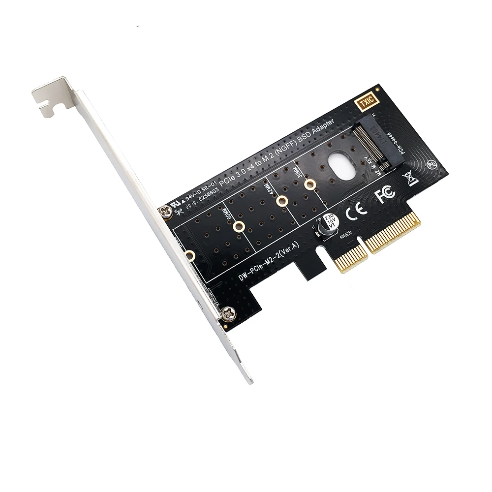 2 to pcie3.0 x4 high speed expansion adapter card