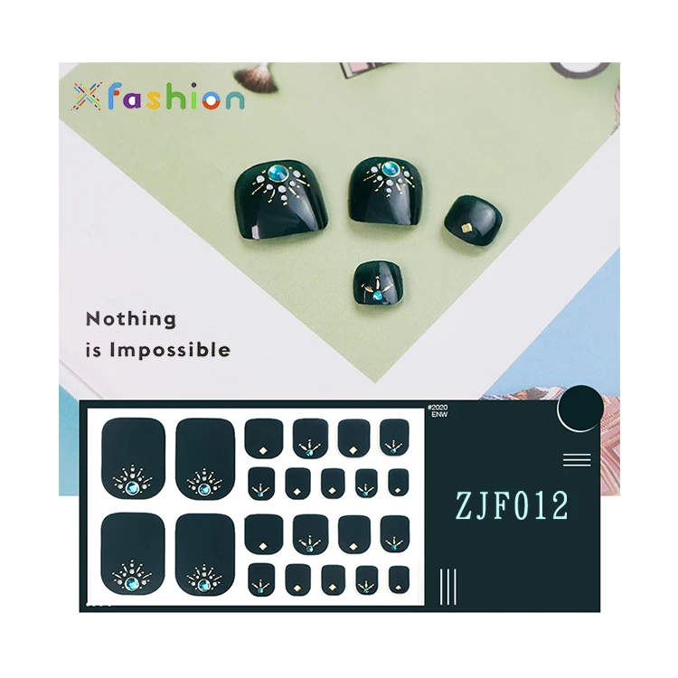 2021 Professional Nail wraps Toe Nail Foil decoration bling foot gel nail stickers wraps, Colorful
2021 Professional Nail wraps Toe Nail Foil decoration bling foot gel nail stickers wraps, Colorful
