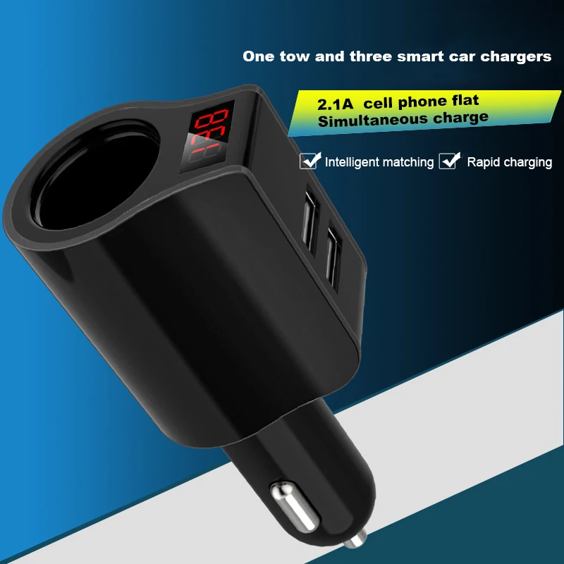 

Free Shipping 1 Sample Ok Fast Charging 3.1a Usb Car Charger Usb Interface 120w Car Charger For Iphone And Samsung Dual Port