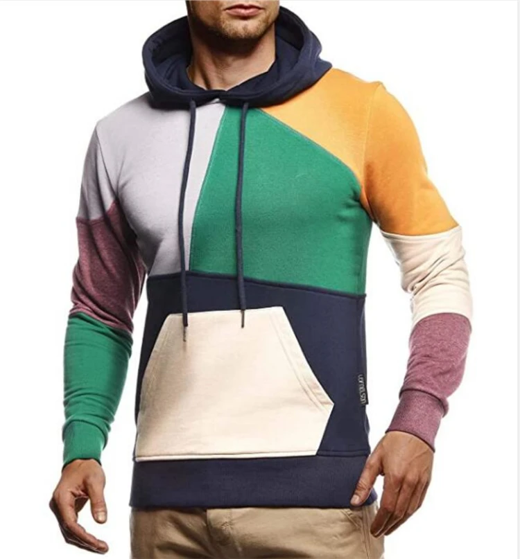 2021 New Design custom hoodie Long Sleeve Multi Color Blocks Pullover Swag Drop Shoulder Premium Hoodies For Men 
2021 New Design custom hoodie Long Sleeve Multi Color Blocks Pullover Swag Drop Shoulder Premium Hoodies For Men