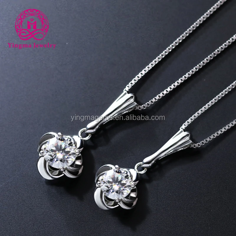 Moissanite necklaces wholesales 1 carat 1ct D color moissanite necklace 925 sterling silver
Moissanite necklaces wholesales 1 carat 1ct D color moissanite necklace 925 sterling silver