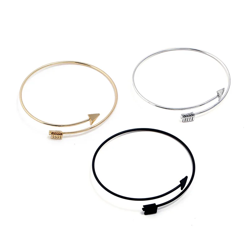 JUHU Explosive popular hot sale jewelry metal alloy arrow open bracelet factory direct wholesale for women fashion jewelry 2021, Colorful
JUHU Explosive popular hot sale jewelry metal alloy arrow open bracelet factory direct wholesale for women fashion jewelry 2021, Colorful
