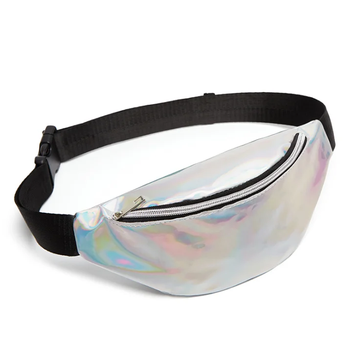 Korean style cool colorful laser waist bag sequined chest bag, Silver, gold, purple, pink, black
Korean style cool colorful laser waist bag sequined chest bag, Silver, gold, purple, pink, black