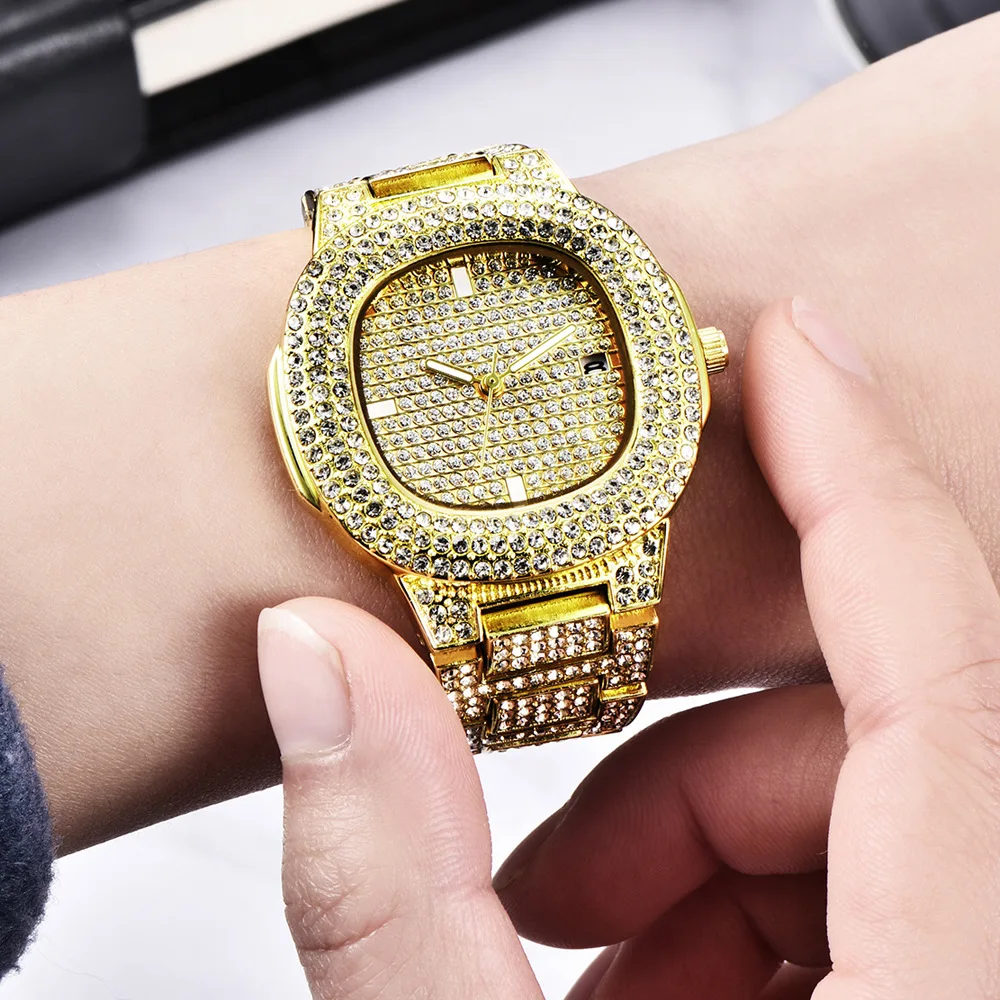 Women Fashion Shiny Multi Color Full Crystal Rhinestone Analog Watch Full Diamond Crystal Wrist Watch For Hip Hops
Women Fashion Shiny Multi Color Full Crystal Rhinestone Analog Watch Full Diamond Crystal Wrist Watch For Hip Hops
