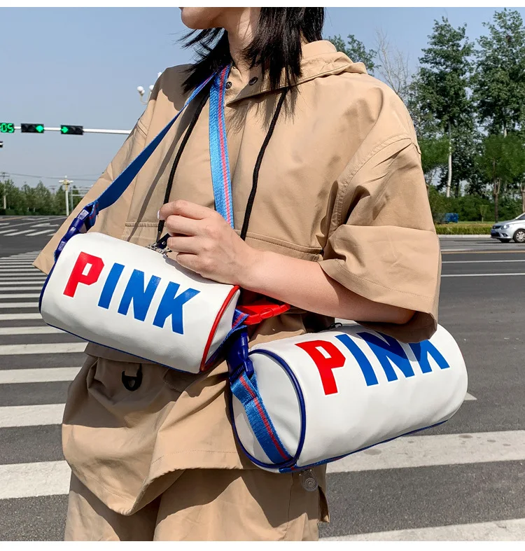 FREE SHIPPING Weekend Pink Duffel Tote Bag Custom Waterproof Sports Gym Shoulder Bag With Custom Logo
FREE SHIPPING Weekend Pink Duffel Tote Bag Custom Waterproof Sports Gym Shoulder Bag With Custom Logo