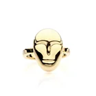 High Quality Fashion Style Face Midi Rings for Women Gold Silver Color 100% Copper Ring Jewelry Bagues Rings