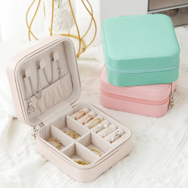 Jewellery Travel Box Storage Leather Jewellery Storage Box Custom Logo Pink Gift Vintage Jewelry box
Jewellery Travel Box Storage Leather Jewellery Storage Box Custom Logo Pink Gift Vintage Jewelry box