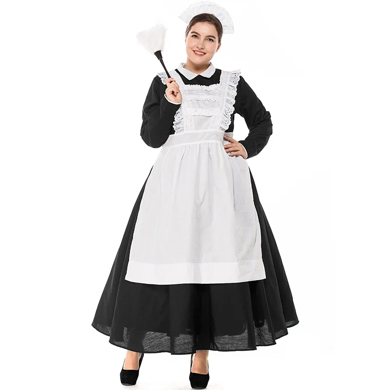Halloween children role-play European national server Victoria maid cosplay Party costume, Customized
Halloween children role-play European national server Victoria maid cosplay Party costume, Customized