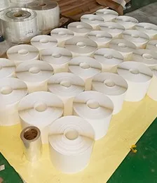 Double sided adhesive tape and tape for cotton packaging film