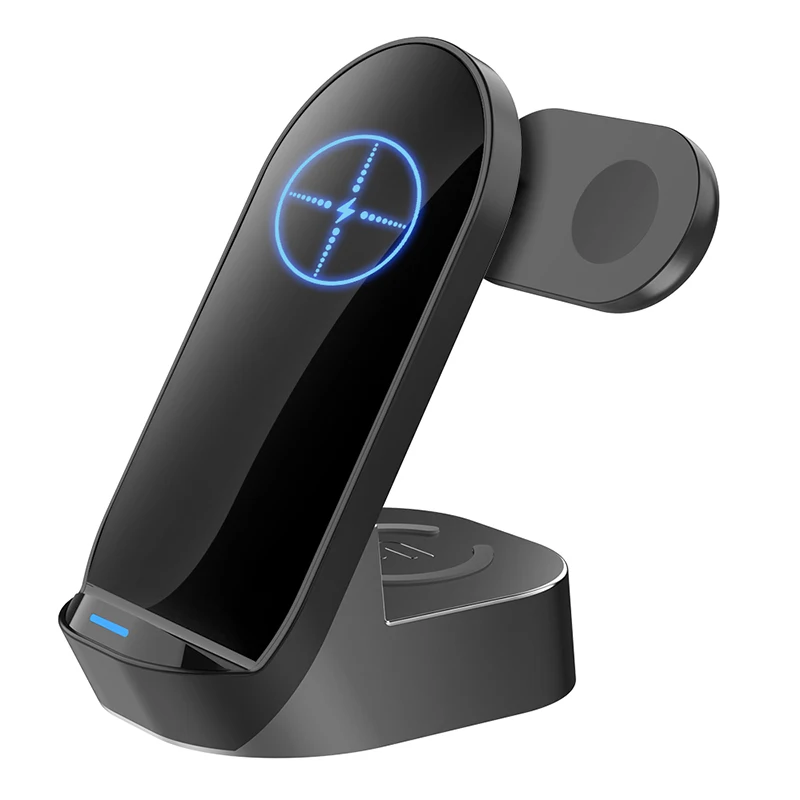 3 in 1 Wireless Charger 10W Qi Fast Wireless Charger Stand Wireless Charging Station for Watch Series 1/2/3/4
3 in 1 Wireless Charger 10W Qi Fast Wireless Charger Stand Wireless Charging Station for Watch Series 1/2/3/4