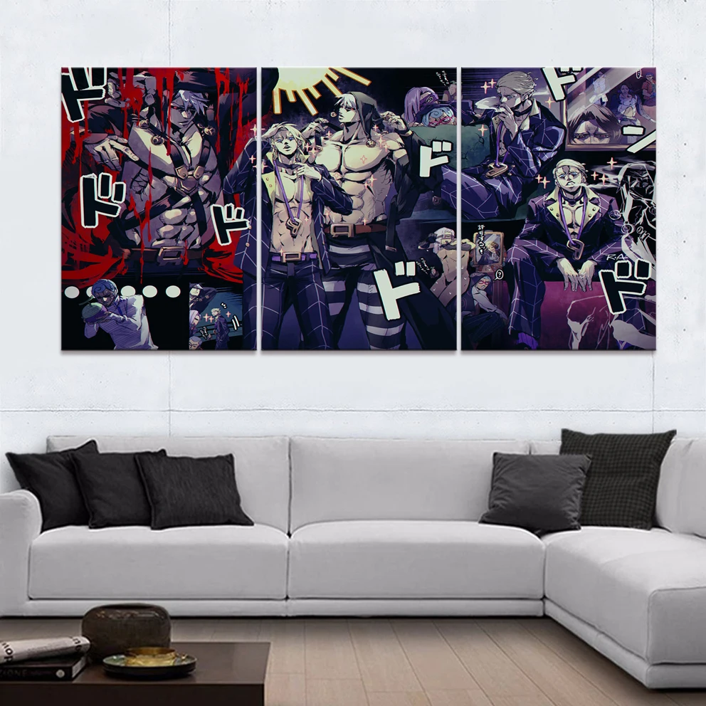 JoJo's Bizarre Adventure Anime Painting Wallpaper Oil Paints Canvas Wall Stickers Christmas Gifts Living Room Decor Mural Poster, Multiple colours
JoJo's Bizarre Adventure Anime Painting Wallpaper Oil Paints Canvas Wall Stickers Christmas Gifts Living Room Decor Mural Poster, Multiple colours