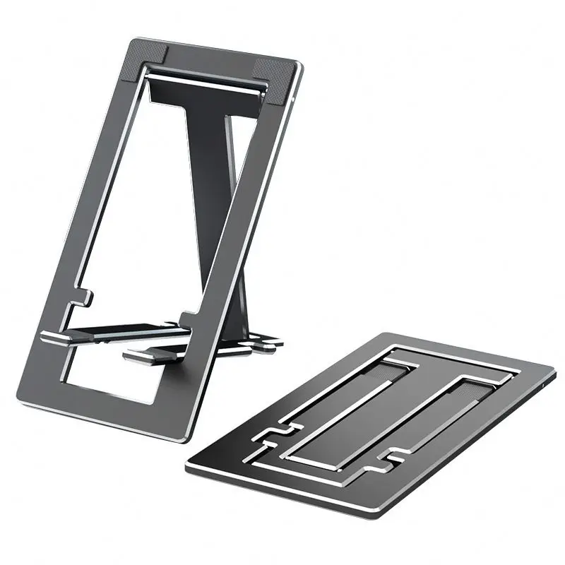Mobile phone flat bracket TOLaf cell phone tablet desk stand holder, Red/dark green/gray/silver
Mobile phone flat bracket TOLaf cell phone tablet desk stand holder, Red/dark green/gray/silver