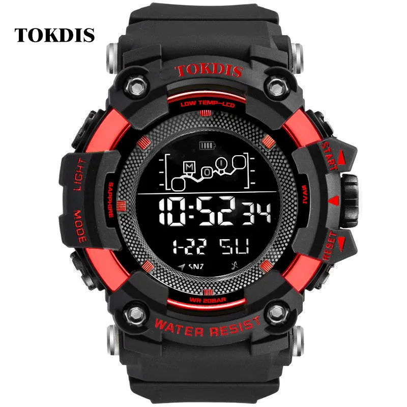 Digital Sports Watch LED Screen Large Face Military Watches for Men Waterproof Casual Luminous Stopwatch Alarm Simple Army Watch, 6 colors
Digital Sports Watch LED Screen Large Face Military Watches for Men Waterproof Casual Luminous Stopwatch Alarm Simple Army Watch, 6 colors