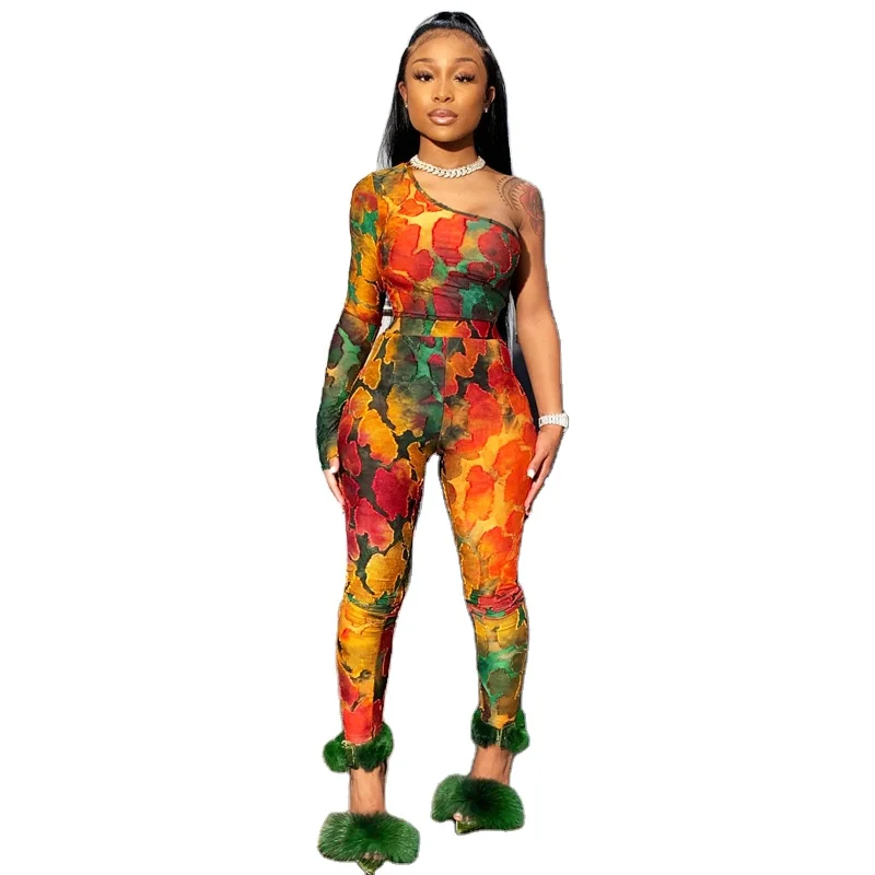 Best Seller Printing High Waist One Shoulder Long Sleeve Two Piece Sets Bodycon 2 pcs Sexy Suit
Best Seller Printing High Waist One Shoulder Long Sleeve Two Piece Sets Bodycon 2 pcs Sexy Suit