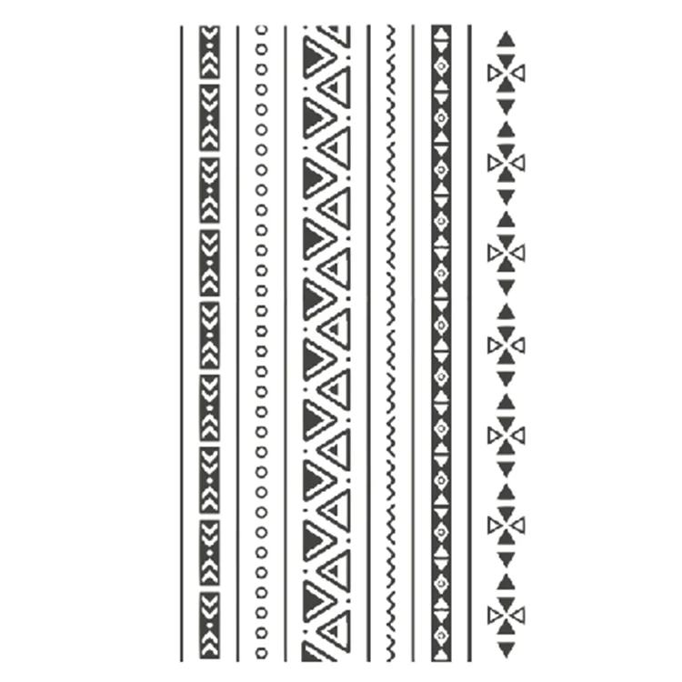 Promotional artificial natural painless sketch line wrist and neck temporary tattoo stickers, Cmyk
Promotional artificial natural painless sketch line wrist and neck temporary tattoo stickers, Cmyk