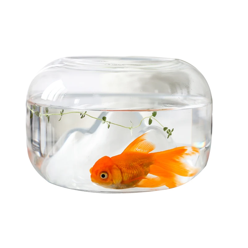 Transparent Snow Mountain Glass Aquarium centerpieces as decoration glass fish bowls, Clear
Transparent Snow Mountain Glass Aquarium centerpieces as decoration glass fish bowls, Clear