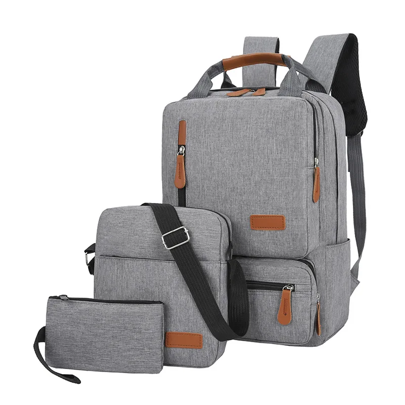 Wholesale Multifunction Large Capacity School Backpack Daily Life Backpack 3 Pieces Business Laptop Bags Set, Customized color
Wholesale Multifunction Large Capacity School Backpack Daily Life Backpack 3 Pieces Business Laptop Bags Set, Customized color