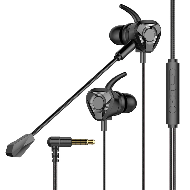 New wholesale hifi wired gaming earphone sport game headsets with detachable dual microphone, Black/red
New wholesale hifi wired gaming earphone sport game headsets with detachable dual microphone, Black/red