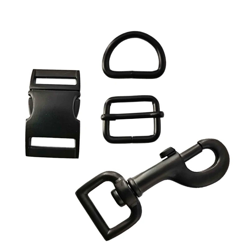 Dog Collar Hardware Accessories Snap Hook D Ring Slide Quick Release Dog Buckle Metal, Black,gold,sliver,rainbow,ect.
Dog Collar Hardware Accessories Snap Hook D Ring Slide Quick Release Dog Buckle Metal, Black,gold,sliver,rainbow,ect.