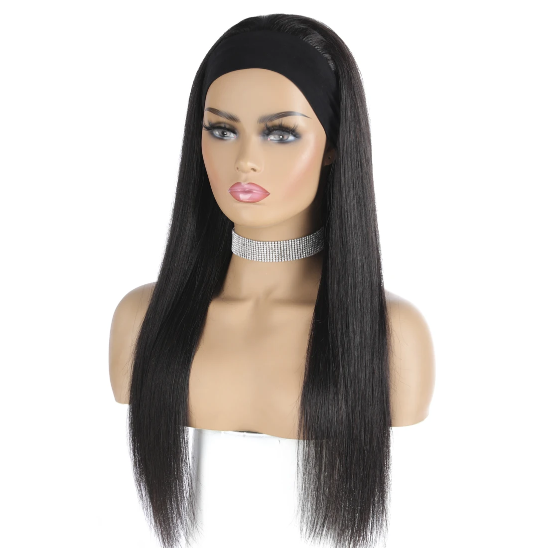 RTS 2021 hot sale 100% human hair wigs natural black wholesale supplier straight wig with headband for women
RTS 2021 hot sale 100% human hair wigs natural black wholesale supplier straight wig with headband for women