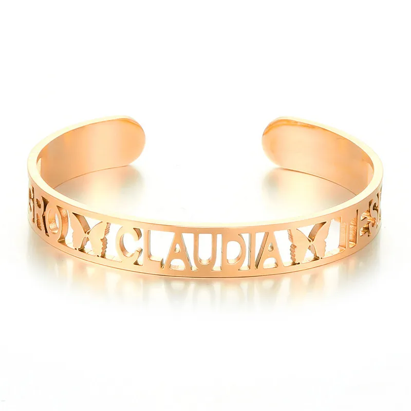 RFJEWEL Whosesale High quality 316L stainless steel Personalized cuff bangle for women/men
RFJEWEL Whosesale High quality 316L stainless steel Personalized cuff bangle for women/men
