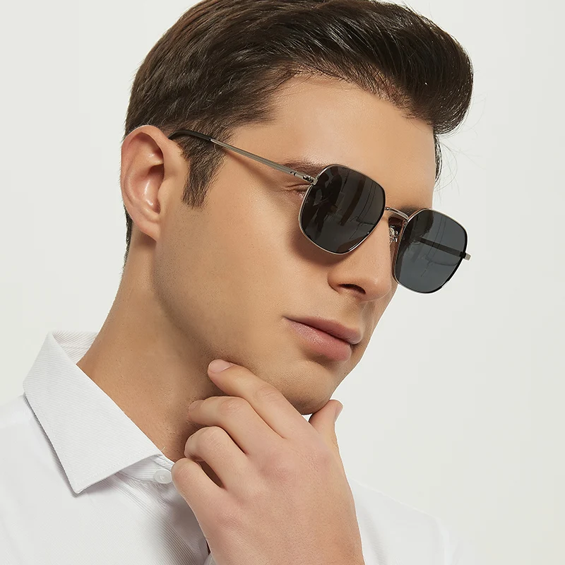 YC 2021 Hot sale luxury movie star square ultralight solid TAC polarized metal shades sunglasses for mens womens, Custom colors
YC 2021 Hot sale luxury movie star square ultralight solid TAC polarized metal shades sunglasses for mens womens, Custom colors