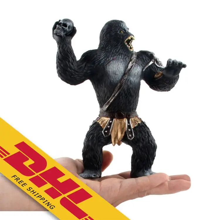 Action Figures Animal Chimpanzee Gorilla Skull Island Gorilla PVC Action Figure Model Toys Doll For Collectible 16cm, Black
Action Figures Animal Chimpanzee Gorilla Skull Island Gorilla PVC Action Figure Model Toys Doll For Collectible 16cm, Black
