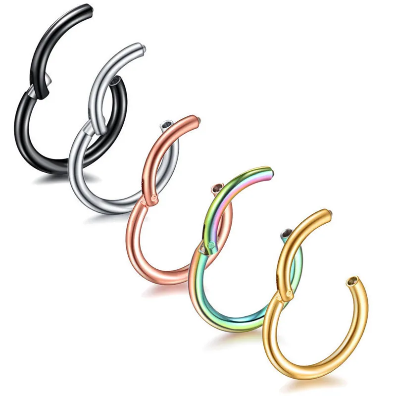 Stainless steel seamless interface with pin invisible opening rod human body ring
Stainless steel seamless interface with pin invisible opening rod human body ring