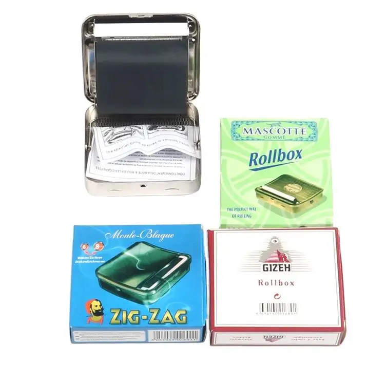 Hot Sale 70mm Silver Cigarette Case Semi-automatic Cigarette Maker In Stainless Steel Metal Box
Hot Sale 70mm Silver Cigarette Case Semi-automatic Cigarette Maker In Stainless Steel Metal Box