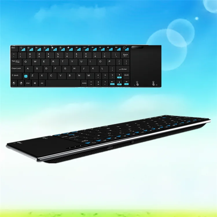 2017 Good price of MINIX K2 BT Wireless Keyboard touch mouse with CE&ISO Air Mouse for TV Box PCs OS