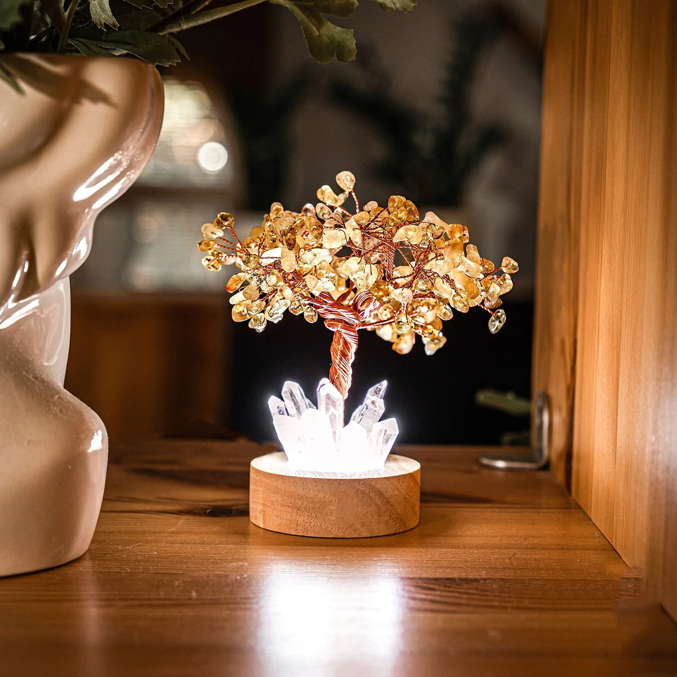 wholesale natural crystal tree lamp healing energy Bedroom bedside quartz crystal lamp night lights
wholesale natural crystal tree lamp healing energy Bedroom bedside quartz crystal lamp night lights