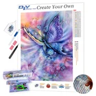 5d crystal art kit round diamond drills painting oil pictures