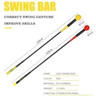 Golf Indoor Golf Swing Flexible Bar Swing Stick Beginner's Assistant Swing Bar Golf Swing Traine