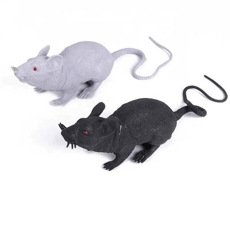 Simulación de realista animal Halloween falso ratones rata Decoración