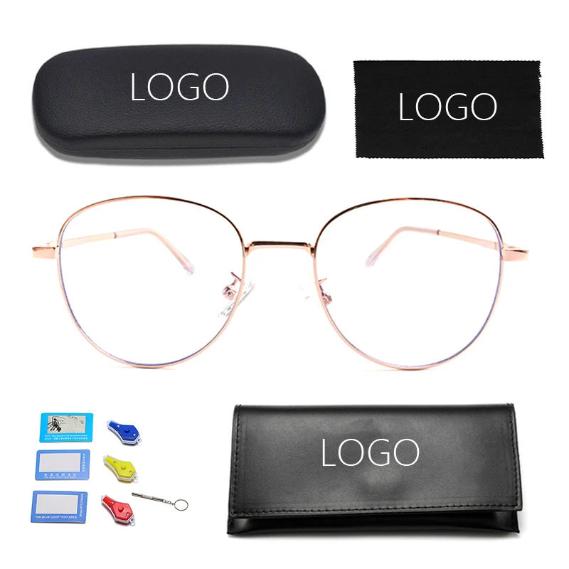 Retro Fashion Metal Eyewear Wholesale Eyeglasses Frames River Optical Custom Anti Blue Light Glasses, 7 colors
Retro Fashion Metal Eyewear Wholesale Eyeglasses Frames River Optical Custom Anti Blue Light Glasses, 7 colors