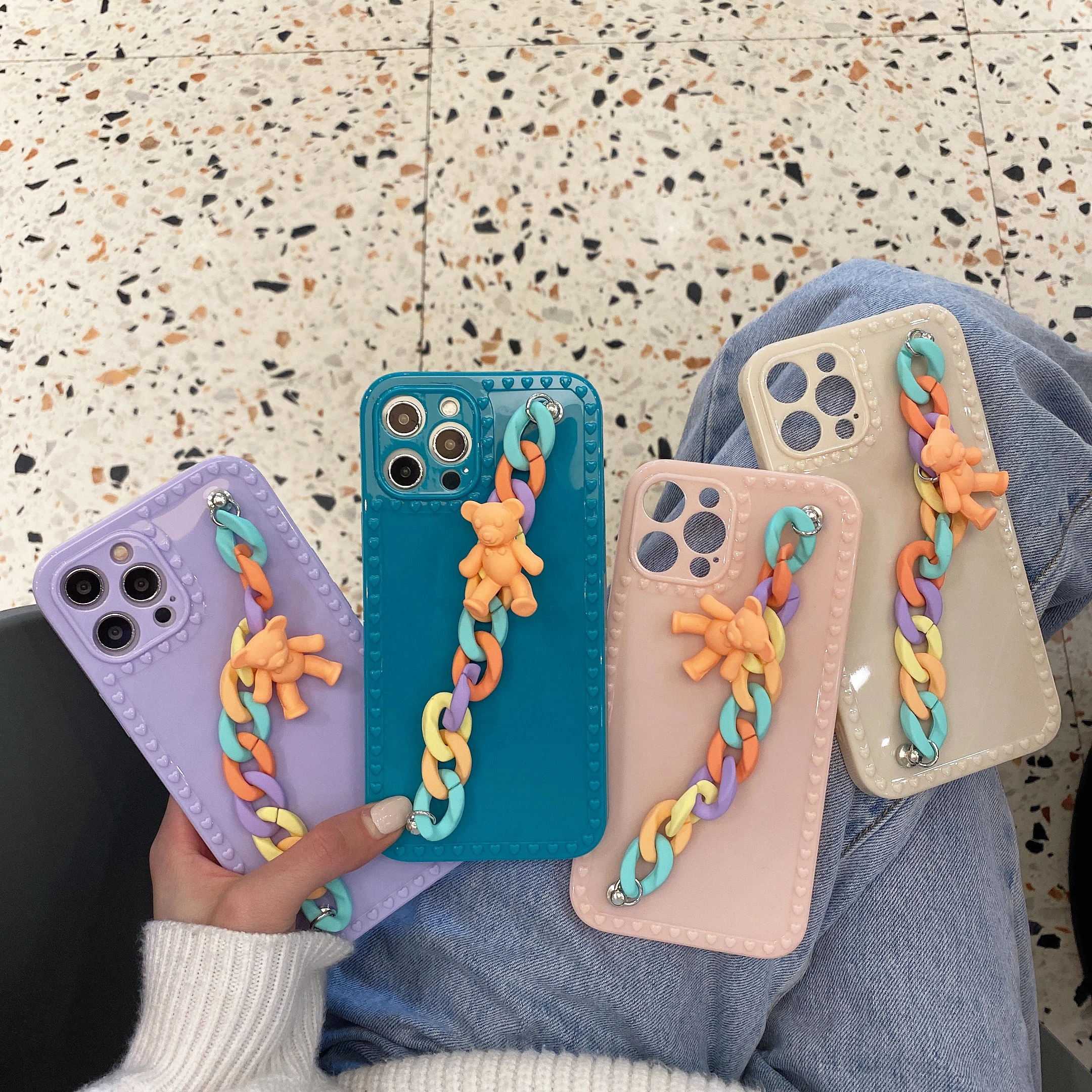 Cute Phone Case With wristband For iPhone12 Pro max 11 pro SE 2020 X XR XS Max 8 7
Cute Phone Case With wristband For iPhone12 Pro max 11 pro SE 2020 X XR XS Max 8 7