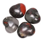 Wholesale Price Hand Carved Natural African Bloodstone Heart