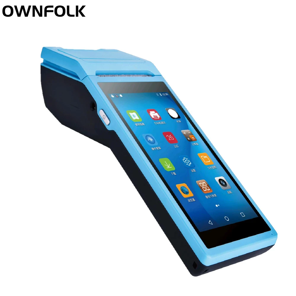 OWNFOLK Top Sale High Quality Billing Payment POS Machine 58mm hand held portable thermal printer 5000mAh 7.4V recipt printer
OWNFOLK Top Sale High Quality Billing Payment POS Machine 58mm hand held portable thermal printer 5000mAh 7.4V recipt printer