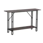 Console Sofa Furniture Wooden Sturdy Metal Frame Living Room Hallway Coffee Table
