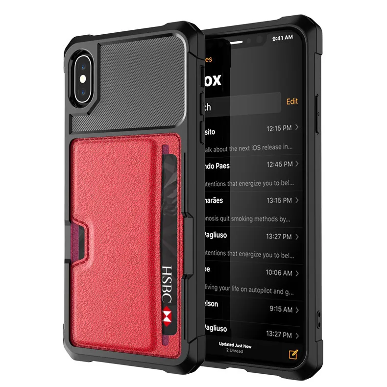2 in 1 Phone Cover for iPhone X XS Max XR 10 11 PU Leather Credit Card Slot Wallet Phone Case
2 in 1 Phone Cover for iPhone X XS Max XR 10 11 PU Leather Credit Card Slot Wallet Phone Case