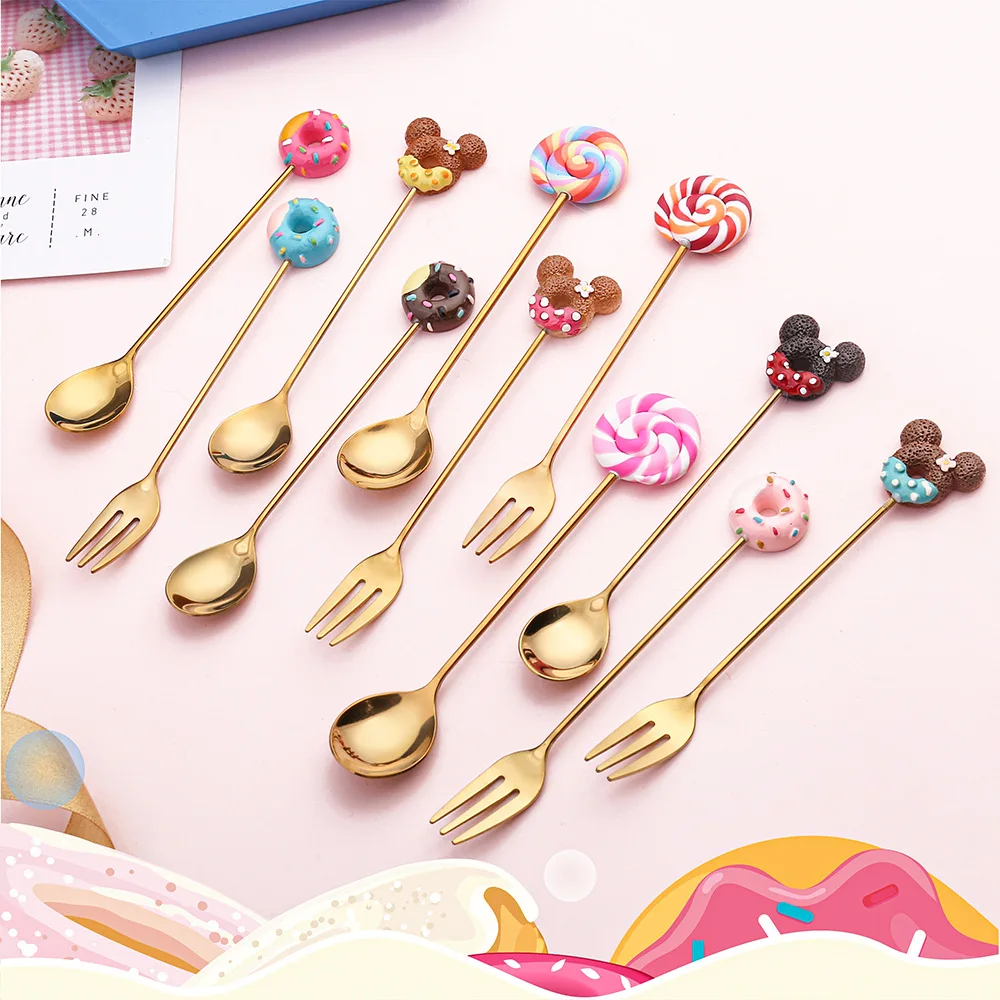 C275 Hot Selling Cute Cartoon Ice Cream Spoon Q Version Macaron Stainless Steel Spoon High Quality Creative Fruit Fork
C275 Hot Selling Cute Cartoon Ice Cream Spoon Q Version Macaron Stainless Steel Spoon High Quality Creative Fruit Fork
