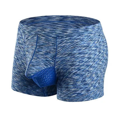 Separate Men's Briefs Color Gauze Boxer Briefs Scrotum Support Mesh Bullet Breathable Mens Boxer, Black, yellow, gray, red, blue
Separate Men's Briefs Color Gauze Boxer Briefs Scrotum Support Mesh Bullet Breathable Mens Boxer, Black, yellow, gray, red, blue