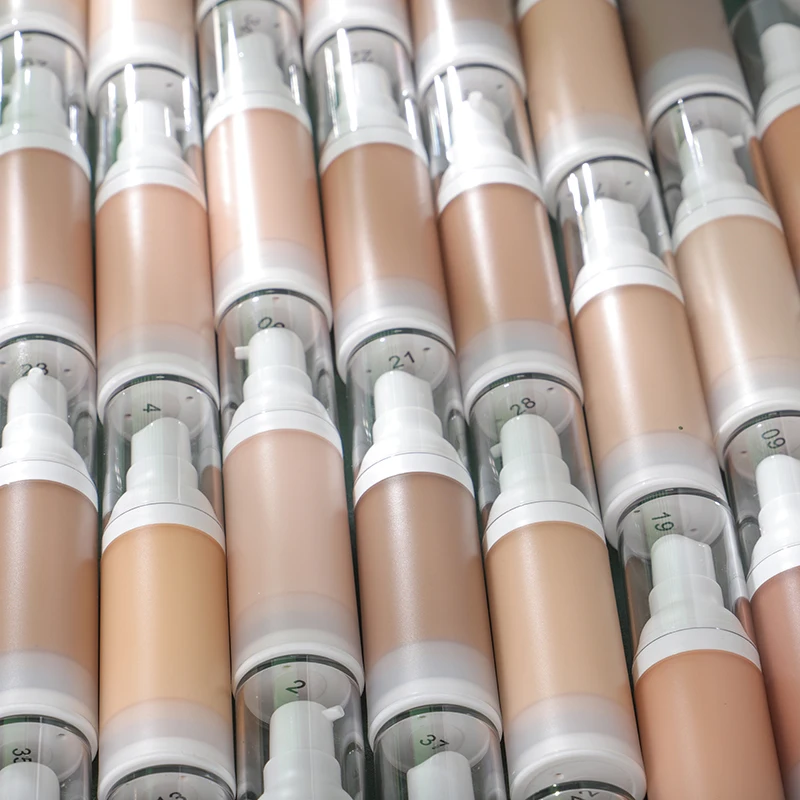 Waterproof Full Coverage Foundation 41 Color Vegan Matte Liquid Foundation Bottle
Waterproof Full Coverage Foundation 41 Color Vegan Matte Liquid Foundation Bottle