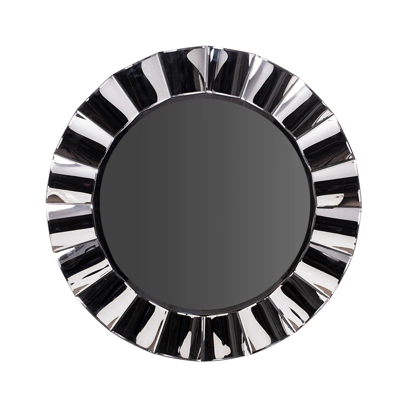 wholesale glass modern round mirror silver luxury wall art original mirror fashion home decor
wholesale glass modern round mirror silver luxury wall art original mirror fashion home decor