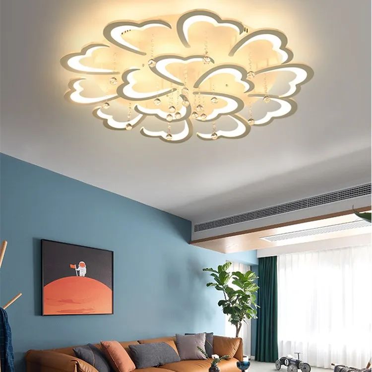 Creative led ceiling lighting high lumens acrylic ceiling light crystal led lighting for dining room lamp hot sales modern