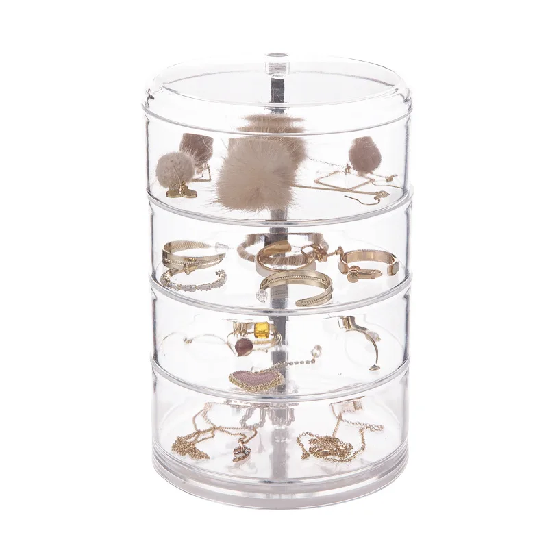 DS069 Clear Small Jewelry Storage Box transparentTray Earring Holder Jewelry Accessory Storage Rotating Travel Jewelry Tray Case, 2 colors
DS069 Clear Small Jewelry Storage Box transparentTray Earring Holder Jewelry Accessory Storage Rotating Travel Jewelry Tray Case, 2 colors