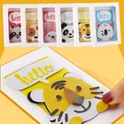 Toys Kids Amazon Hot Selling 6Pcs/Set Handmade Educational Diy Learning Toys Sticker For Kids